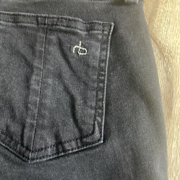 Rag & bone black skinny jeans size 27 - Picture 8 of 8